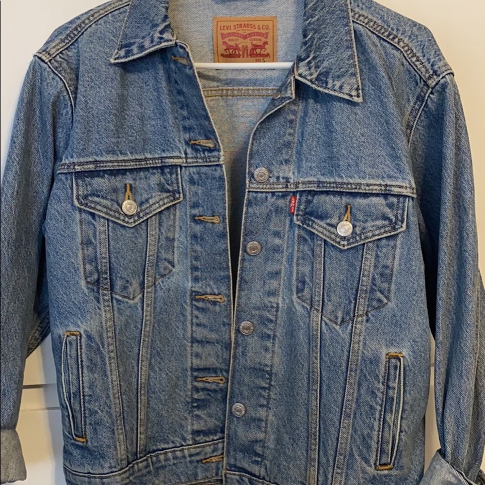 Levi’s ex boyfriend denim jacket